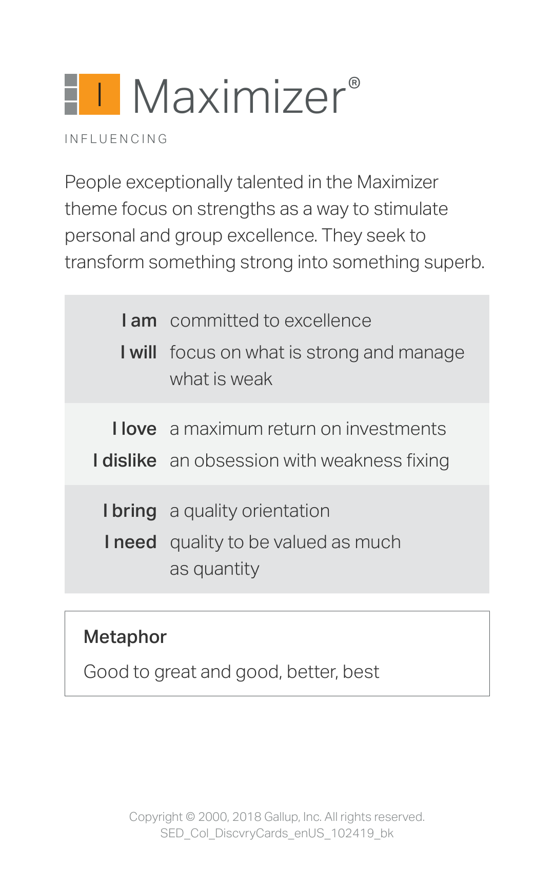 Maximizer.